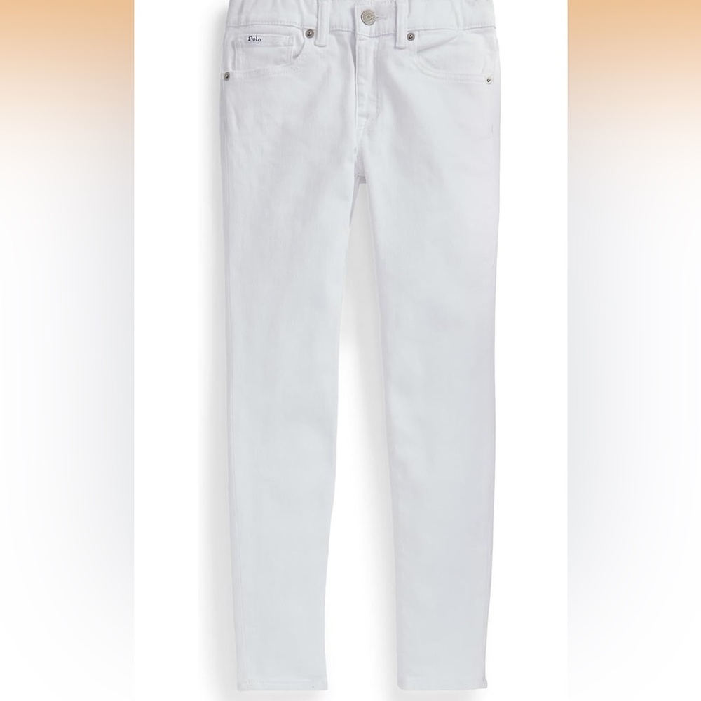 POLO RALPH LAUREN Girls Stretch Denim Leggings Size 14 New with Tags